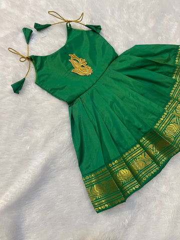 Aadhini - Green Frock